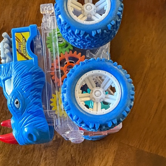 Monster Truck Toy Set - Red, Blue, and Purple - Picture 3 of 10